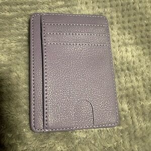 Purple Card Holder